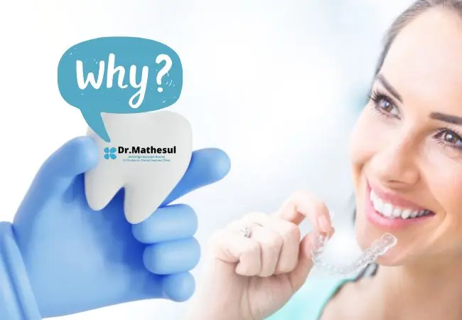 Why choose Invisalign treatment at Dr. Mathesul’s Dental Clinic in Pune – trusted orthodontist for clear aligners and smile correction.